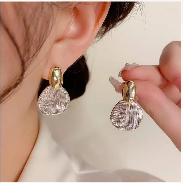 Metal Shell Earrings