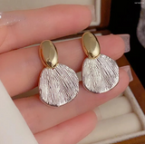 Metal Shell Earrings